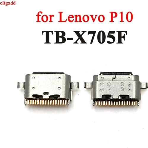 2X micro usb type c connector for lenovo p10 (TB-X705F, type za44) asus zenfone 6 2019 zs630kl charging dock socket connector