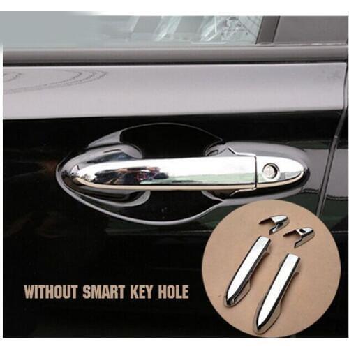 2017 ACCESSORIES FIT FOR Honda HR-V / VEZEL 2014 2015 2016 CHROME DOOR HANDLE COVER TRIM MOLDING CATCH OVERLAY 4PCS