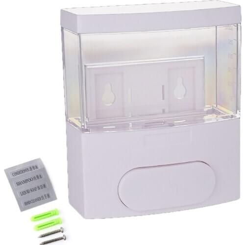 Automatic Soap Dispenser Shampoo Shower gel Container with Window Wall-mounted Sensor Hand Sanitizer For Home Bath Hotel