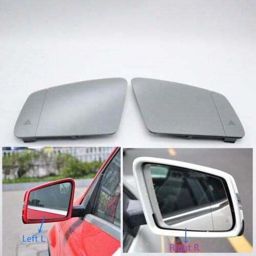 Car Heated Blind Spot Warning Wing Mirror Glass For Mercedes-Benz W212 W204 W221 GLA GLK C250 C300 C350 E200 E250 E300 E350
