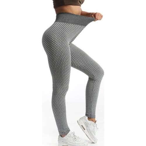 Seamless Fitness Women Leggings High Waist Elastic Workout Pants Sport Women Ankle Length Polyester Leggings Gym Printed Pants