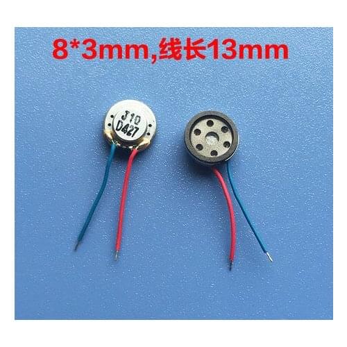 Diameter of 8 mm speakers speaker bluetooth speakers miniature loudspeaker 8 o 1 w