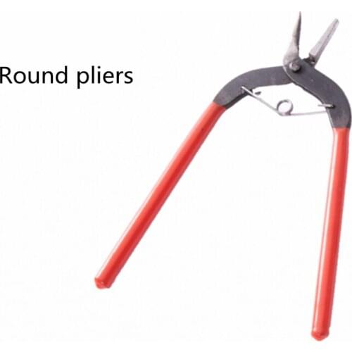DIY Tool Hand Pointed Mouth Pliers Top Cut Flat Pliers Bend Circle Double Round Pliers Shear Jewelry Pliers ELECTRICAL