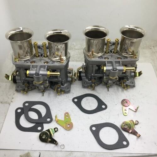 SherryBerg 44IDF Carburetor With Air Horn and gaskets For VW Porsche Fiat Bug Beetle replece weber dellortor fajs empi carb pair