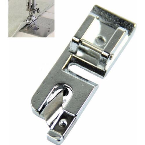 Prajna 3/6MM Singer Sewing Accessories Rolled Hem Curling Presser Foot For Sewing Machine Hot Sale Wide Flat Seam Crimping Foot