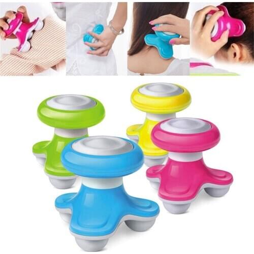 Mini Handheld Massager Usb Body Neck Waist Back Shoulder Massage Tool Portable Electric Vibrating Massager Health Care