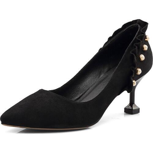 18 years of age season sexy high-heeled cat with shallow pointed mouth size size 32 single shoes of 18621-42 the bride