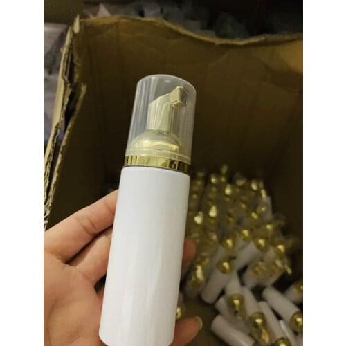 60ml Foam Lash Cleanser Shampoo for Eyelash Extension Wholesale Factory Clean Tools No Irritation Foam Mousse Without Logo