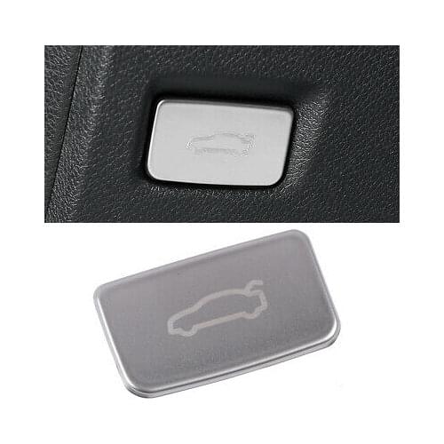 Steel Matte Rear Trunk Switch Button Control Cover For Kia Optima K5 2020-2021