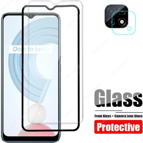 For Oppo Realme C3 C25 C20 C15 C11 Camera Tempered Glass On Realme C21 Screen Protector Glass Front Protective Film Realme C 11