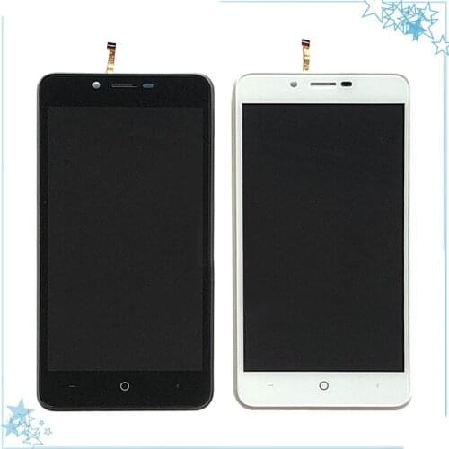 5.0'' For Leagoo Kiicaa Power LCD Display+Touch Screen Digitizer Assembly Replacement Phone Repair Parts Accessory with Frame