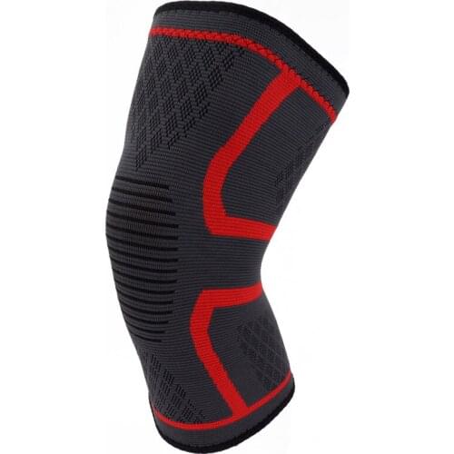 1 Pcs Run Fitness Cycling Sports Knee Pads Knee Patella Support Nylon Compression Arthritis Basketball Football Volleyball