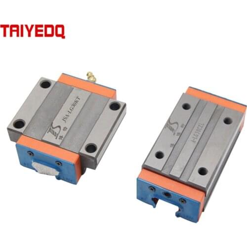 1PCS Rolling Linear Guide Slider Flange Threaded Hole LG20 25 30 35 45 55 65 KL/CKL