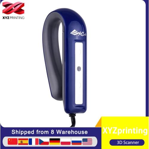 Upgrade 3D Scanner 2.0 XYZprinting Handheld Full Color 3D Modeling Scanner Support OBJ/PLY/STL Output for Windows Mac