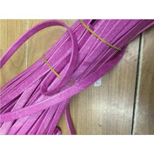 Free shipping 100 Meters 10x1.5mm Purple Sparkling PU Leather Cord fabric Cord For DIY jewelry Bracelet cord