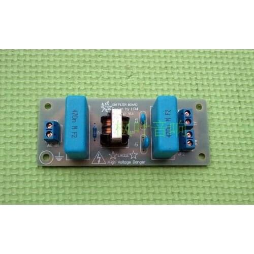 Free Shipping! Power supply filtering board 3A EMI filter for DAC Amplifier module sensor
