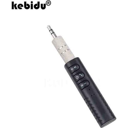 Kebidu Bluetooth Receiver Adapter Dongles for Speaker Car Aux 3.5mm jack Hands free Auto Receiver Music Car no transmitter