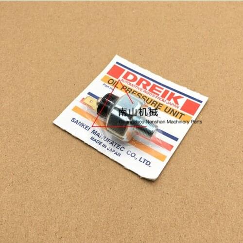 Free shipping for Hitachi Sany pressure switch 4BG1 engine oil sensing plug sensor excavator parts