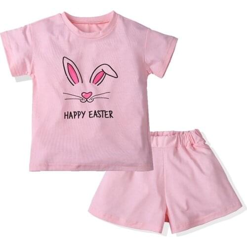 Childrens long sleeve suit 2021 new girl baby leisure sports animal printed long sleeve top + Pants Set girl cartoon suit