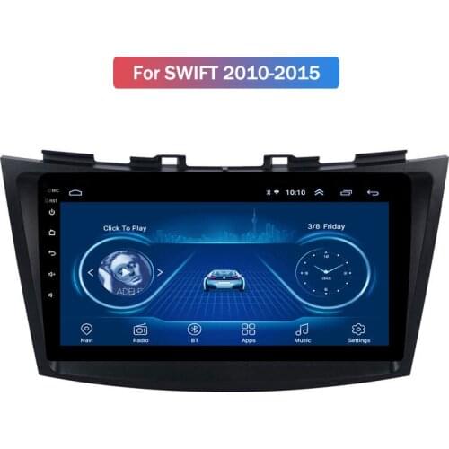 New Big Screen Car Truck GPS Navigation For Suzuki Overseas Swift 10-16 Android on-Board GPs Navigator Android 9 Bluetooth