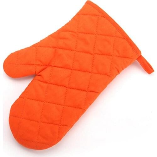 Cotton Oven Mitt Heat Proof Resistant Protector Kitchen Cooking Pot Holder Glove
