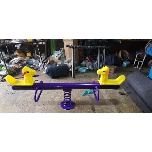 Outdoor balance seesaw children seesaw garden toy seesaw chair kids seesaw playground seat baby seesaw childrens horse Q53