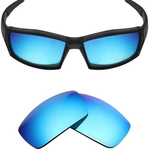 Mryok+ POLARIZED Resist SeaWater Replacement Lenses for Oakley Canteen 2006 Sunglasses Ice Blue