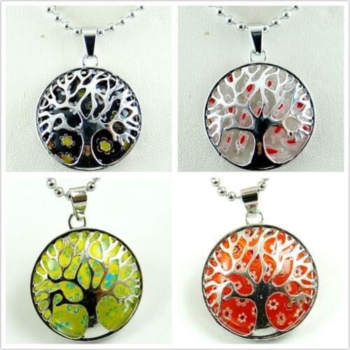 Natural Stone Quartz crystal Opal lapis Silver Color Bird on Tree of Life etc Pendant for diy jewelry making necklace