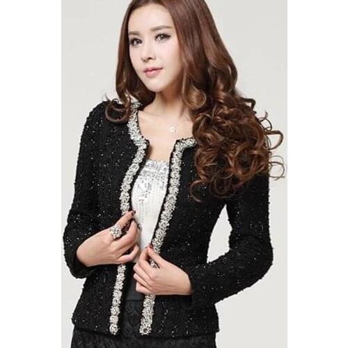 Coats And Jackets Women Plus Size Women Jacket Autumn Winter Coat Women Long Sleeve Womens Jackets 2021 Black Jacket Women A624