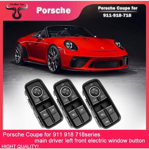 New Brand High Quality 7PP959855C 7PP959858RDML 7PP959858MDML Power Window Switch for Porsche Panamera Cayenne Macan 2011-2017