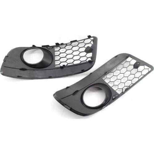 1 pair Fog Light Open Vent Grilles For V~olkswagen for V~W for Jetta MK5 06-09 Durable and long service life Strong, stable