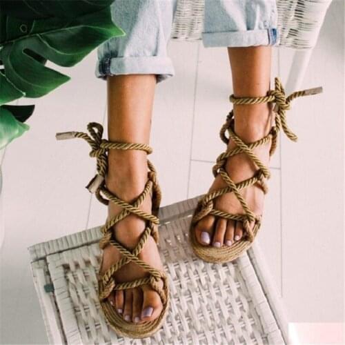 2021 New Sandals Woman Shoes Braided Rope With Traditional Casual Style And Simple Creativity Fashion Sandals Women Summer Shoes