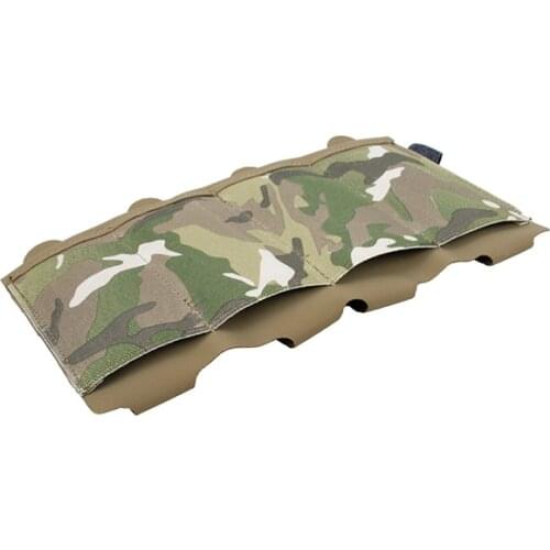 Chassis Chest Rig Quadruple Mag Pouch Front Panel Insert Pouch for Tactical Vest