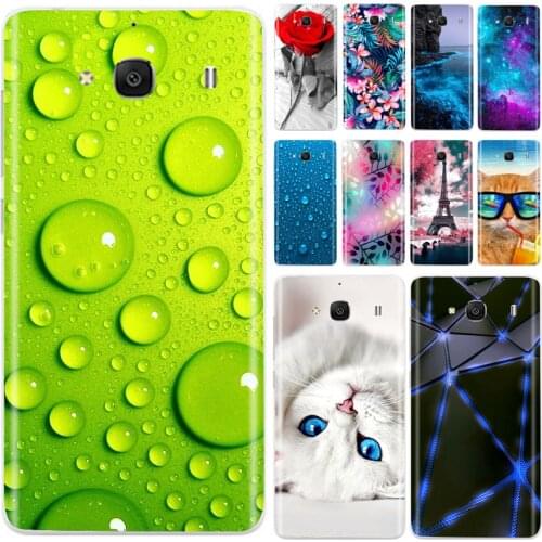 Silicone Case For Xiaomi Redmi 2 Case Soft TPU Back Cover Phone Case For Xiaomi Redmi 2 Redmi2 Silicone Case Soft Cover Bags