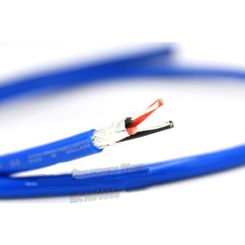 SQ-88B HiFi hi-end hiend G5 silver plated signal cable 4 core silver plated audio cable buckle cable DIY