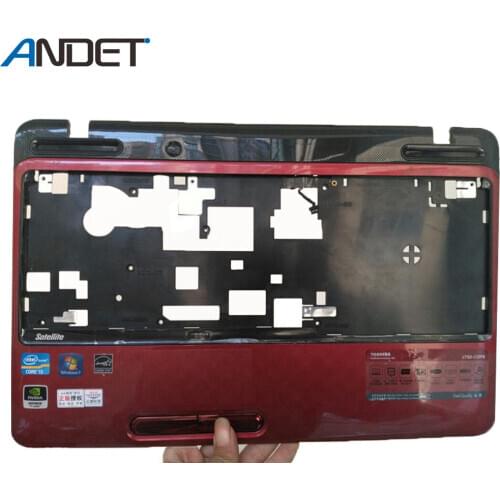 Laptop Top Cover For Toshiba Satellite L755 L755-1LE Palmrest Upper Case Keyboard Bezel Red A000080620 ZYE3BBLBTA0IV0 BLB