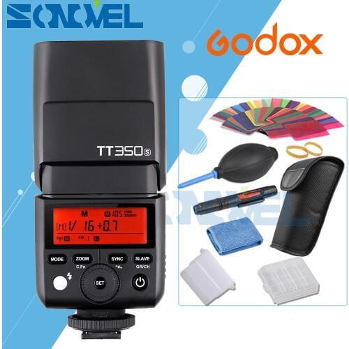 Godox Mini Speedlite TT350S Camera Flash TTL HSS GN36 for Sony Mirrorless DSLR Camera A7 A7R A7S A99 A77 II A6100 A6300 A6500