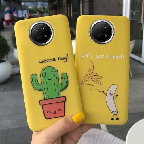 Cartoon Mobile Phone Bag For Xiaomi Redmi Note 9T Cover Matte Coque Luxury Silicone Bumper Redmi Note9T 9 T Case M2007J22G Funda
