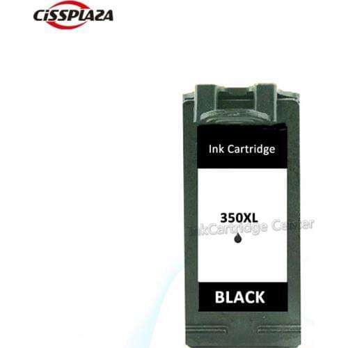 CISSPLAZA 2PK compatible For HP350 XL BLACK INK CARTRIDGE HIGH CAPACITY CB336EE Photosmart C4205, C4210 C4240 C4250 C4270 C4272