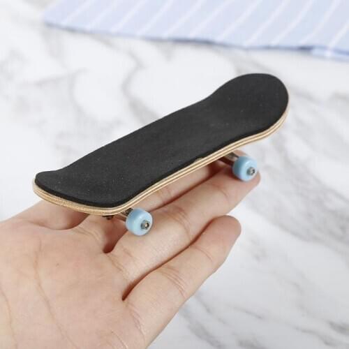 Wooden Fingerboard Finger Skateboard Board Gravel Box Maple With Wooden Tool Box Outdoor Niche Personality Toy Dropship