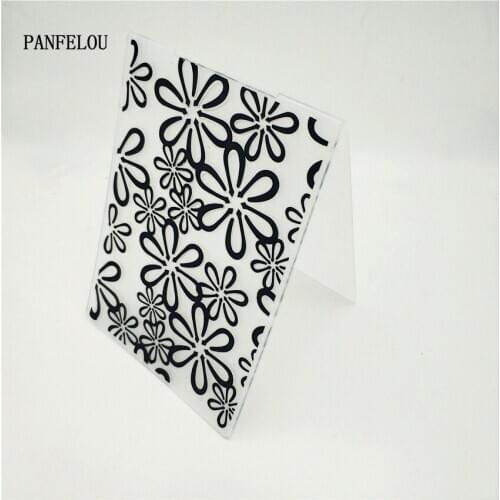 HOT plastic seaweed craft card making paper card album wedding decoration clip Embossing folders