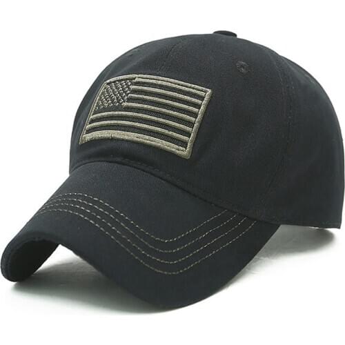 American Flag Hat for Men and Women Vintage Baseball Tactical Hat Cap with USA Flag Outdoor Hiking Camping Climbing Sports Hat