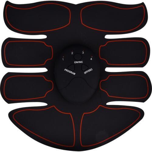 Abdominal Body Slimming Massager EMS Muscle Training Stimulator Device Abdominal Wireless Home Fitness Beauty Tool