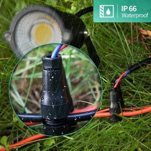 Low Voltage Landscape Wire Connector Easy Install Landscape Lighting Customized Connector ,12-14 Gauge Wire Cable Connectors