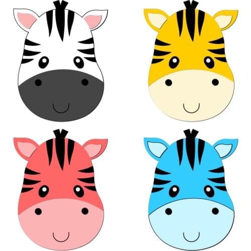 New zebra Wooden die Scrapbooking C-84-7 Cutting Dies Compatible with most die cutting machines