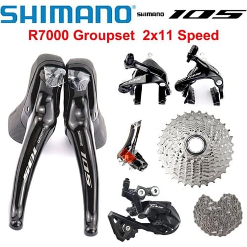 SHIMANO R7000 Groupset 105 R7000 Derailleurs ROAD Bicycle ST+FD+RD+BR+CS+CN Front REAR Derailleur SS GS 11-28T 11-30T 11-32T