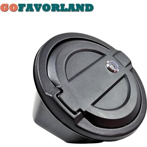 Plastic Rear Locking Fuel Door Black Gas Tank Cap Cover & Key For Jeep Wrangler JL 2018 2019 2020