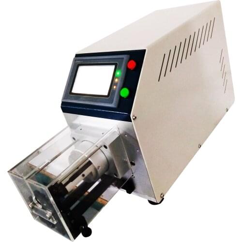 Semi automatic coax strippers coaxial cable wire stripping machine