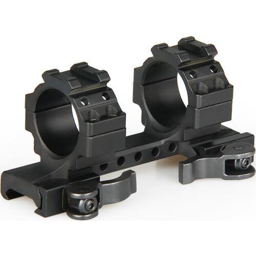 PPT 30mm Aluminum Double Ring Scope Mount Quick Detachable mount For Picatinny Rail Weaver mount PP22-0240