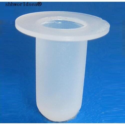 Shhworldsea car auto clip fastener license barrel nut for 7mm stud for BMW 5131-802-258